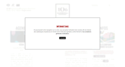 Desktop Screenshot of le106.com